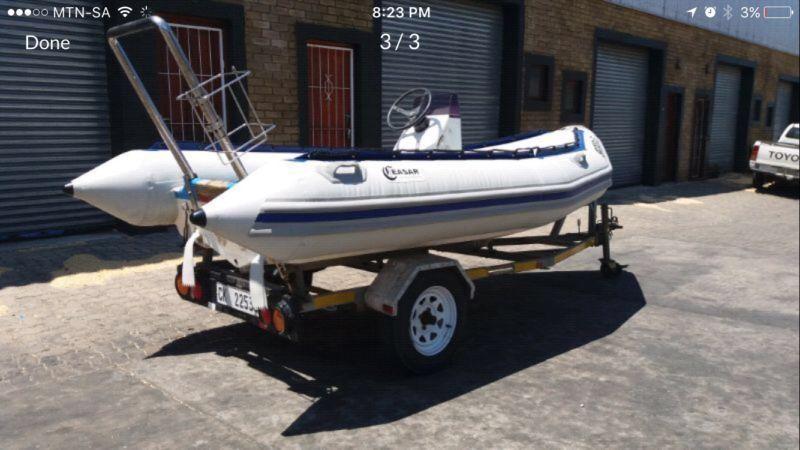 Gemini 4,2mtr semi rigid Rubberduck