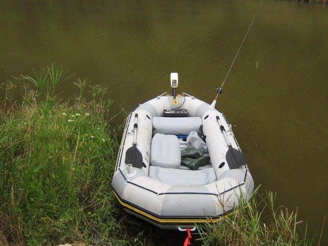 Intex Mariner 400 4-Man Inflatable Boat & Trolling Motor available in Jeffrey’s Bay