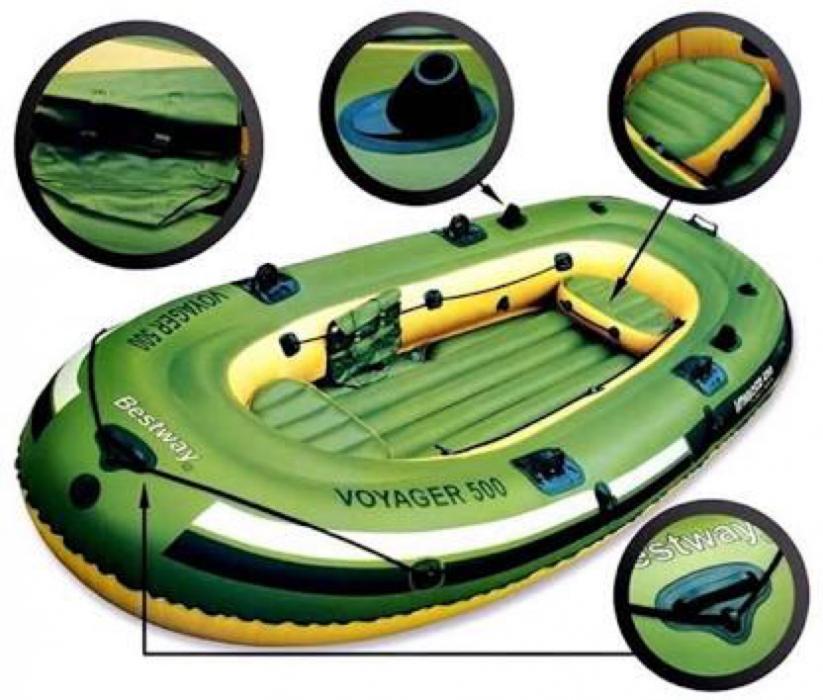 Inflatable voyager 500 Boat