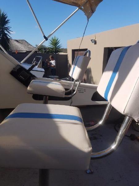 Stainless steel boat seats