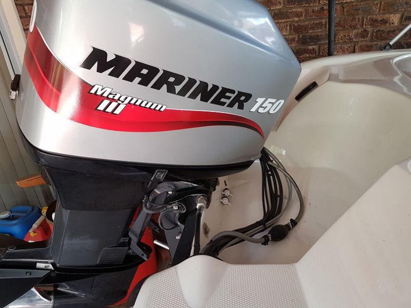 19ft Sensation 150hp Mariner Magnum V6