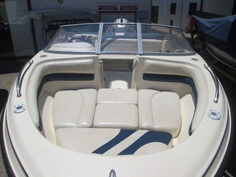 Countess 190 with a Honda BF150 hp Four stroke engine