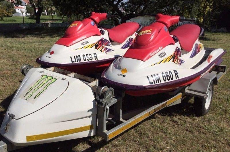 1997 Seadoo GSX Duel Ski’s