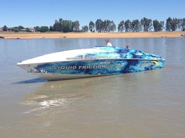 38ft BAJA OFF SHORE POWERBOAT(Liquid Friction edition)2x8,1L V8 H.O.EFI Mercruiser powered 850hp