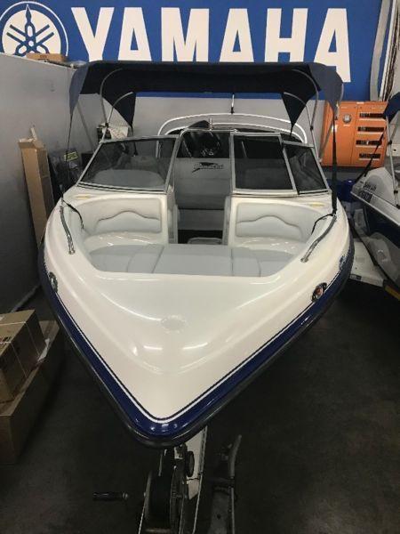 2009 Panache 1750 Ski Boat with Mercury 115 HP Outboard Engine, excellent condition - Linex Yamaha