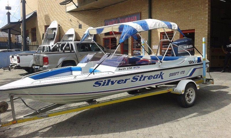 Swift 170 with Yamaha 200 HP outboard engine excellent condition, full service - Linex Yamaha