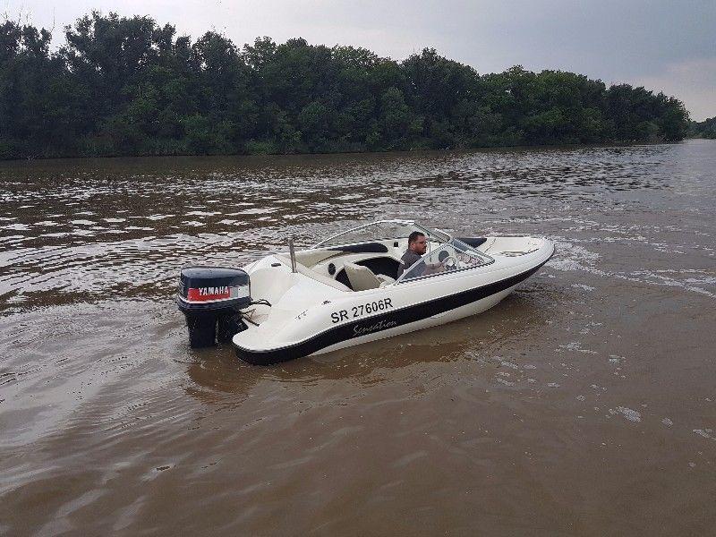 Sensation 1700BR Boat, 115HP Yamaha