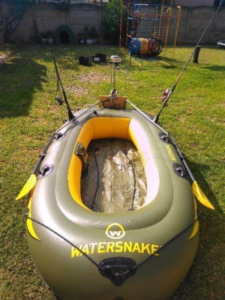 Watersnake 3 man inflatable boat
