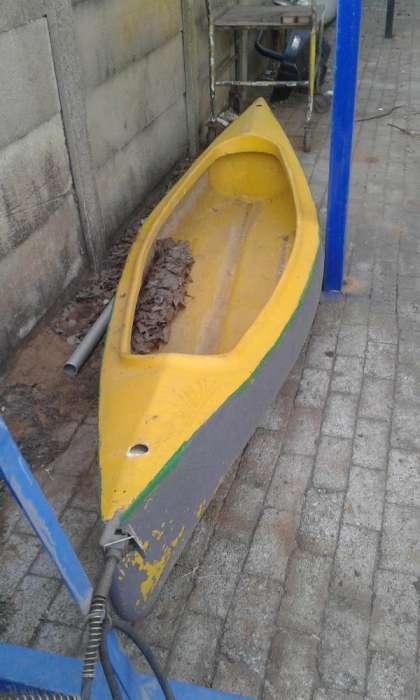 Fishing canoe
