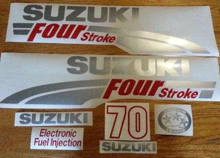 70 Horse power motor DF cowl graphics set