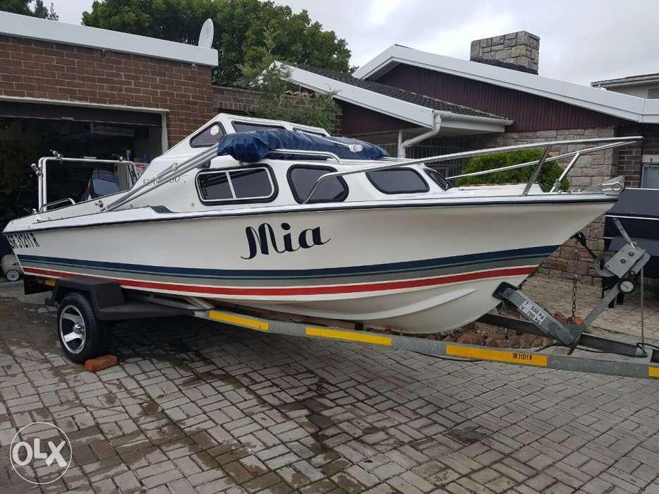 Flamingo for sale with 80hp Yamaha, Wet deck