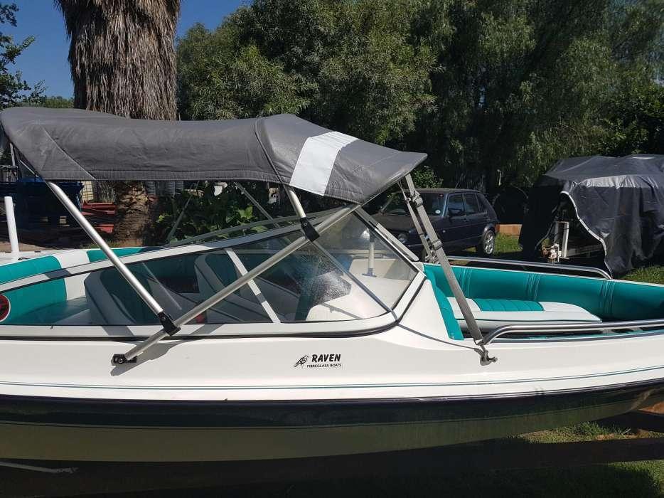 For Sale or to Swop. Raven Ski Boat. Yamaha 130hp Motor. Trailer