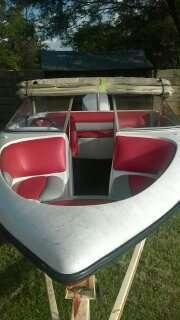 Sensation for sale. Perfect condition. 140 hp with trailer bowrider