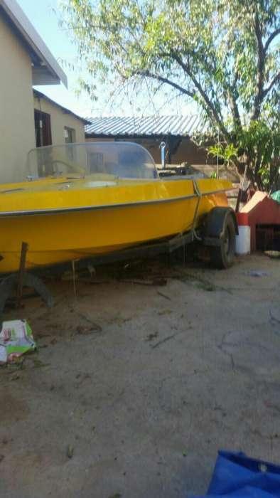 Boat with trailer