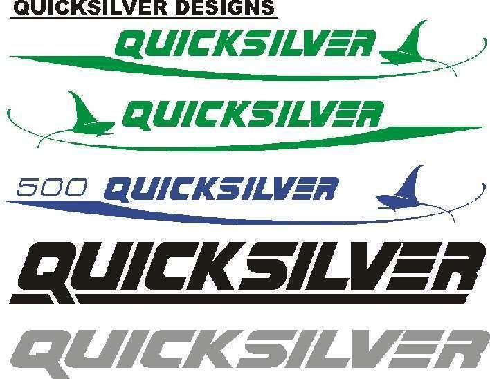 Quicksilver decals stickers graphics