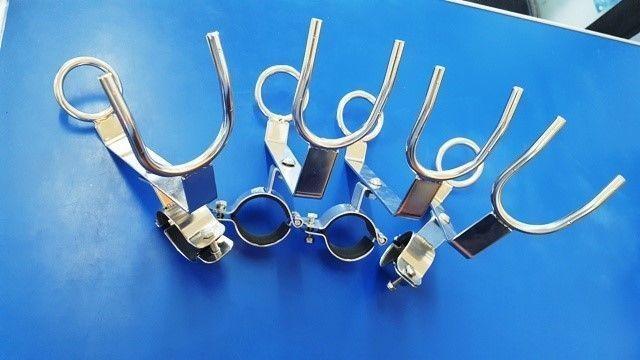 STAINLESS STEEL FORKED ROD HOLDER & ADJUSTABLE CLAMP R499.00 EACH