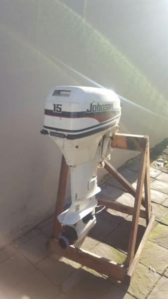 15 HP Johnson Outboard Motor