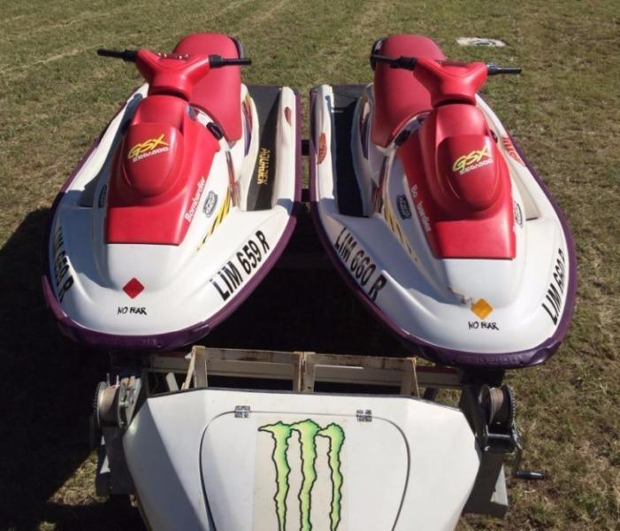 1997 Seadoo GSX Duel Ski’s