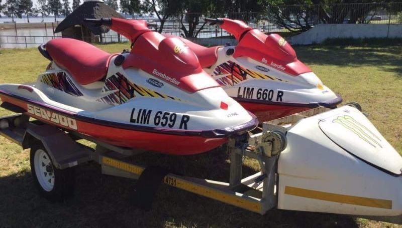 1997 Seadoo GSX Duel Ski’s