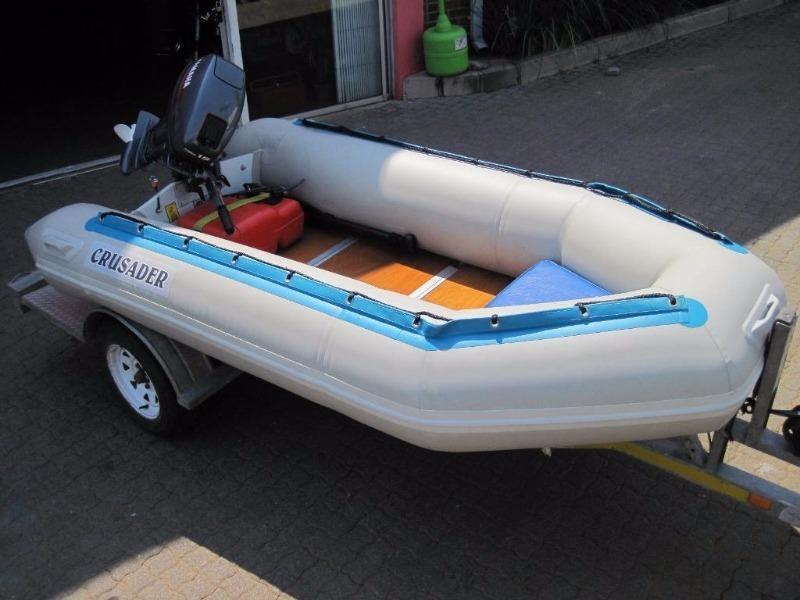 2008 Crusader Duck 3.1M with 15hp Yamaha