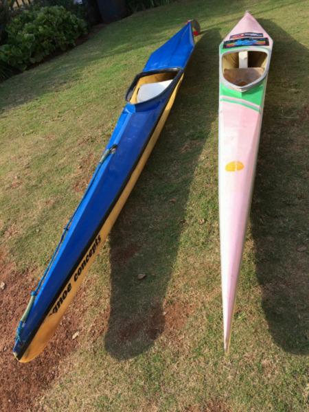 K1 racing canoes