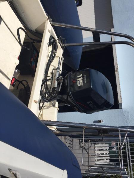 Prestige Scanner 555 with Evinrude 115hp 2 stroke autolube