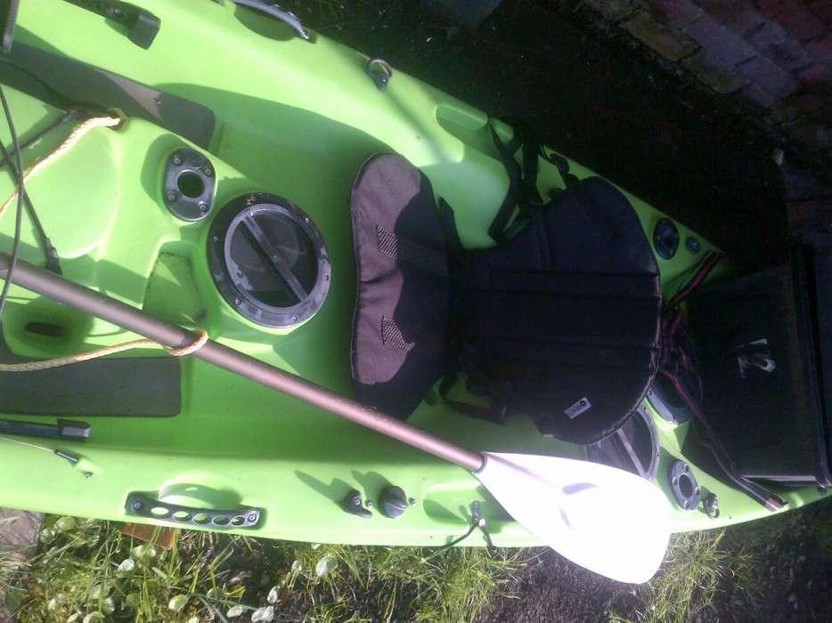 Modified bamba fishing kayak