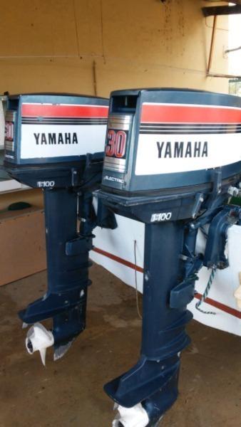 2 x 30 Yamahas in Exellent condition