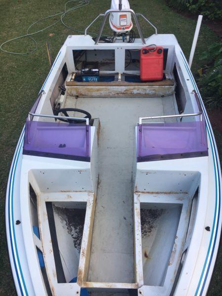 15'6 mallards swift with 85hp