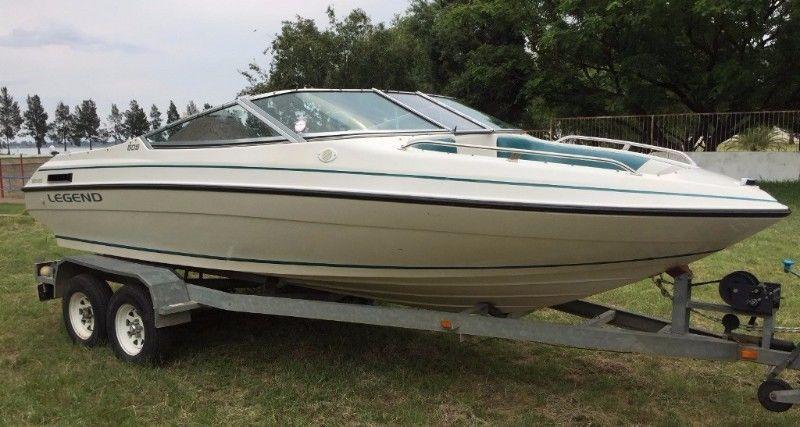 1997 Legend 505 with 5.7LX EFI V8 Mercruiser with Alpha 1 Drive 5 Blade S/S prop