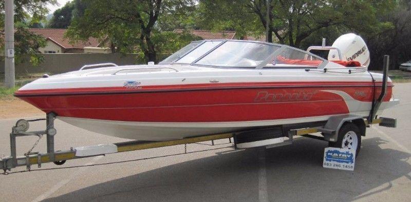 2008 Panache 1950 with 250hp Evinrude E-Tec