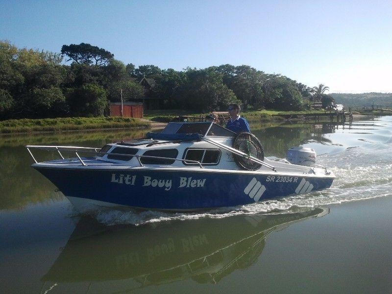 Baronet with 75hp Mariner