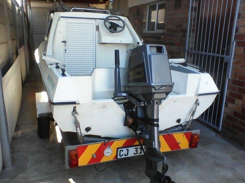 4,2 meter sportsman cabin boat