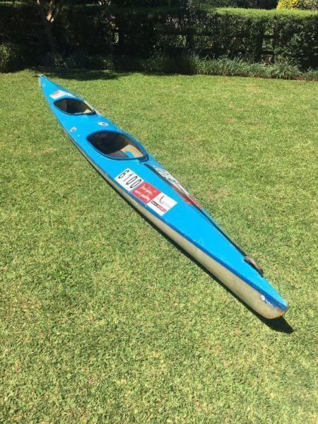 Canoe for sale - PMB River Craft Legend K2. R2,650