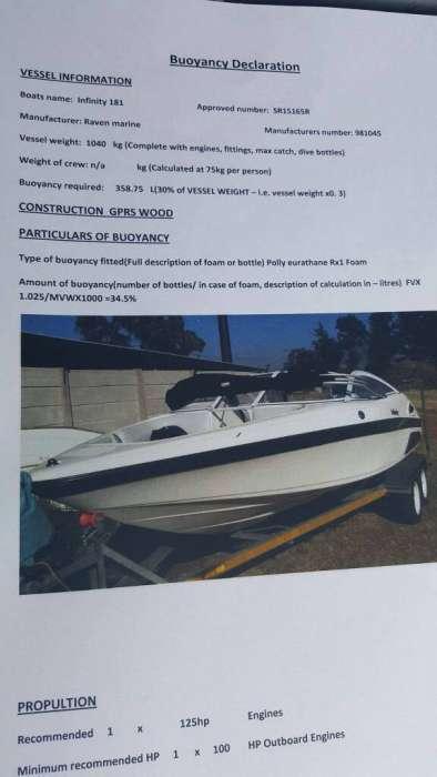 2006 Raven Infinity 18.1