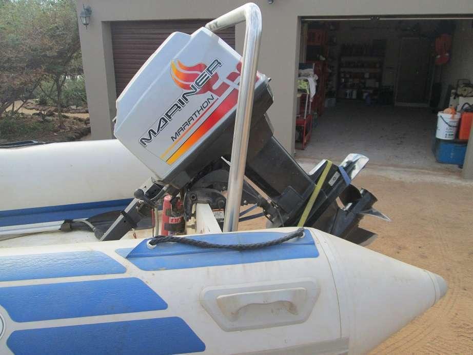 Rubber duck, trailor and outboard motor for sale