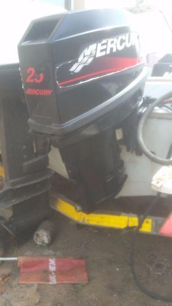 Mercury 25hp electric start outboard