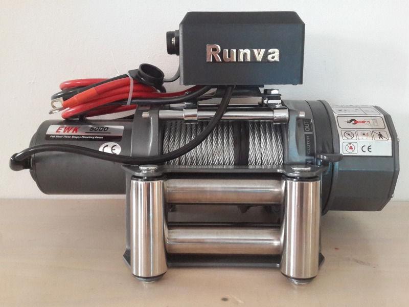 RUNVA EWK 5000 LBS WINCH BRAND NEW (M)