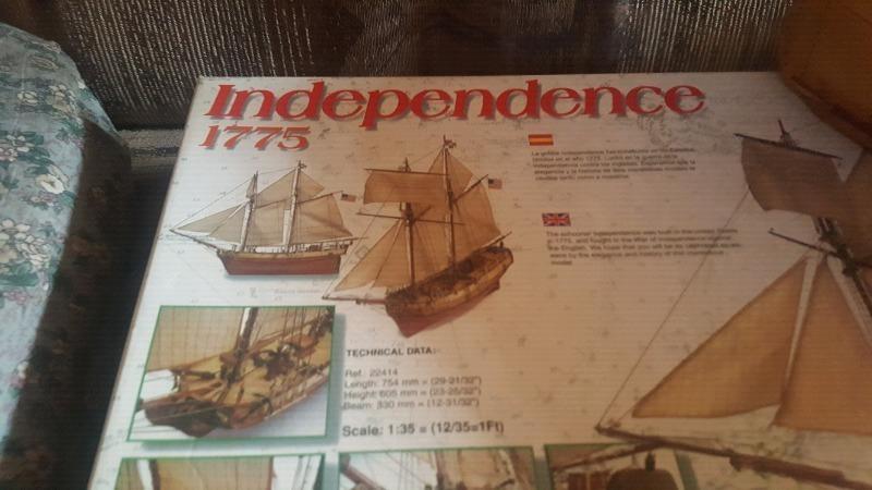 Indapendance 1775 moddal ship