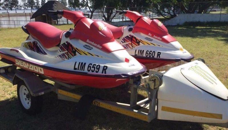 1997 Seadoo GSX Duel Ski’s