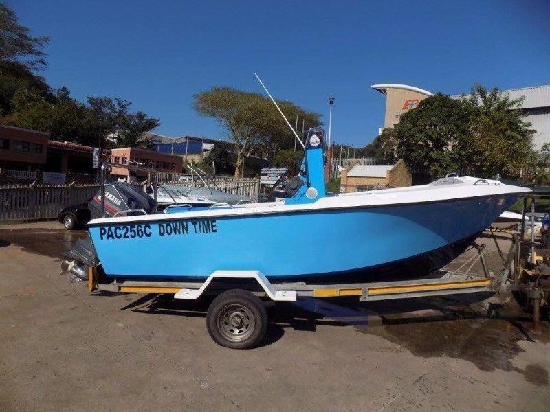 Coast Craft 19 ft mono hull - 2 x 85 Hp Yamaha trim & tilts