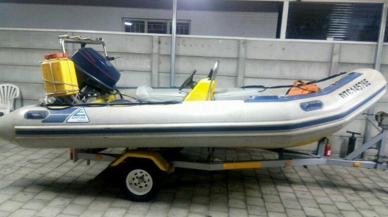 Rubber Duck, New Trailer, Motor, Fish Finder