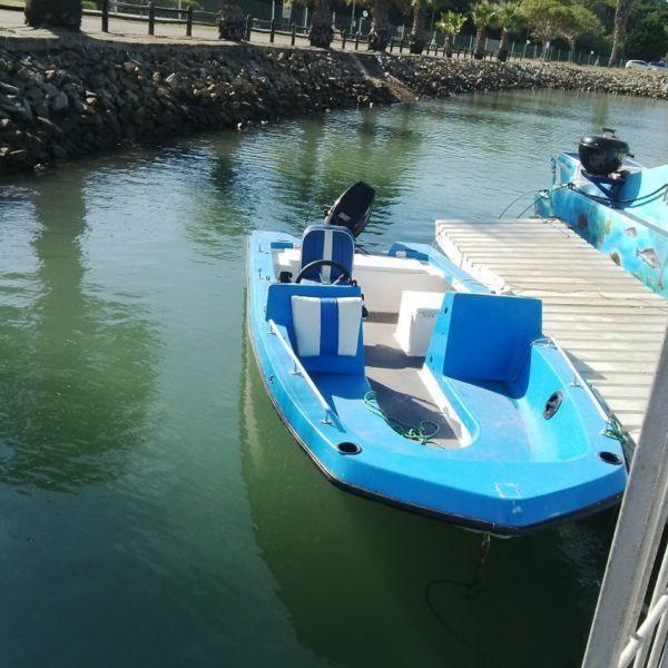 River Boat with new 25hp Tohatsu motor