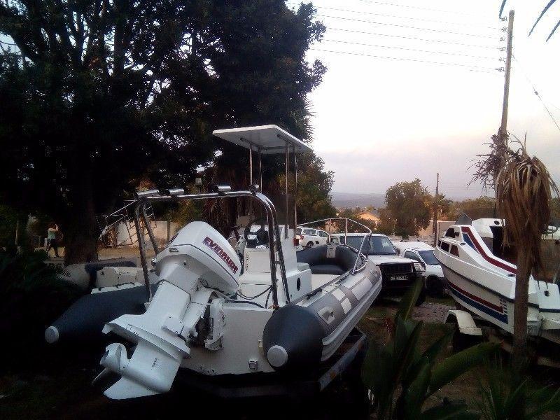 Rubber Duck Falcon 5m semi rigid