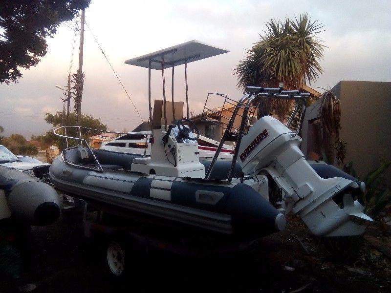 Rubber Duck Falcon 5m semi rigid