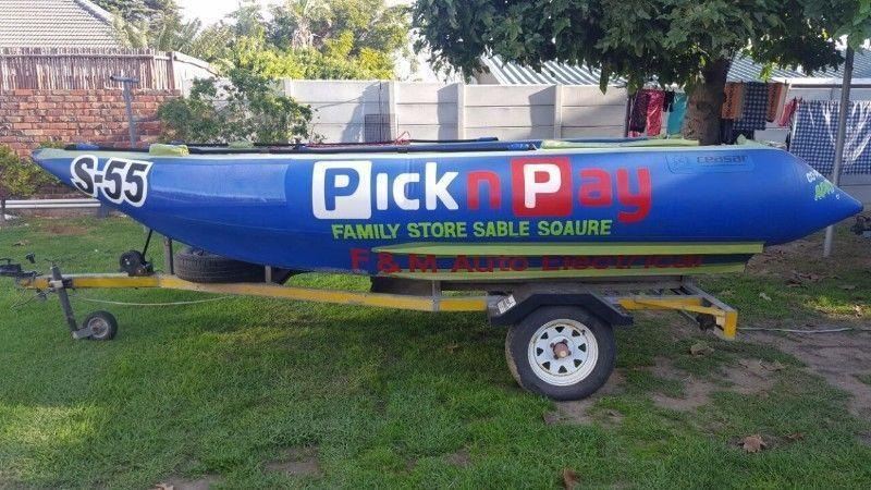 Ceasar Fukumoto 10, Racing Inflatable 4.1m 2016