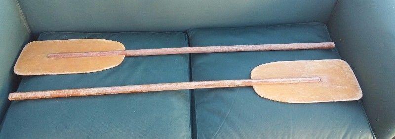 Wooden paddles