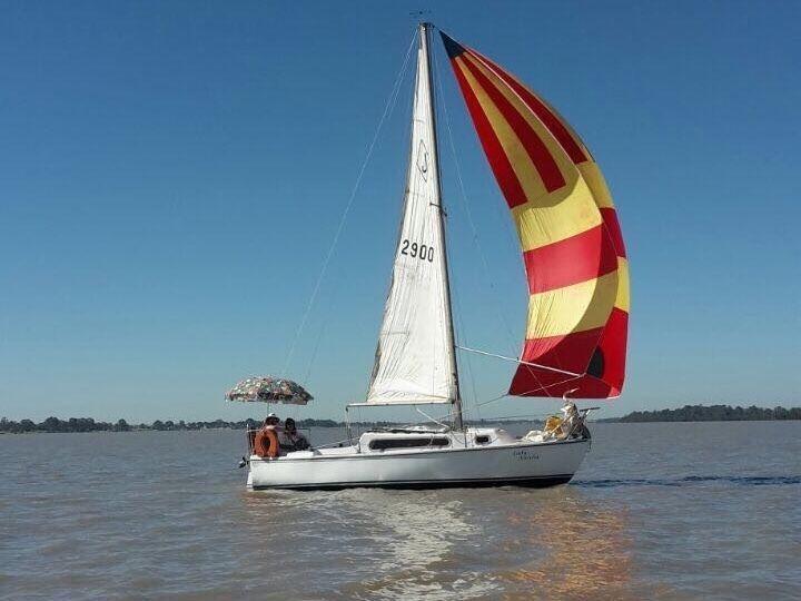 22 ft Jaguar sail yacht with trailer