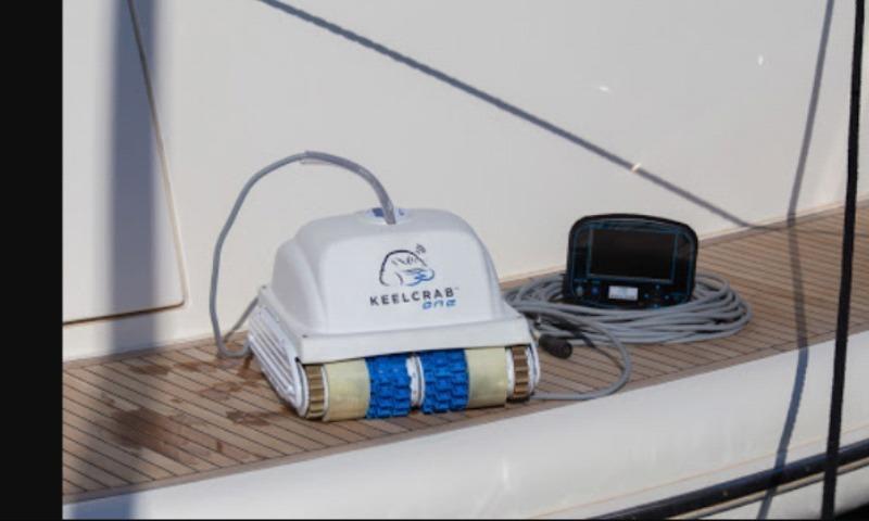 Robotic yacht / boat cleaning service by Keelcrab