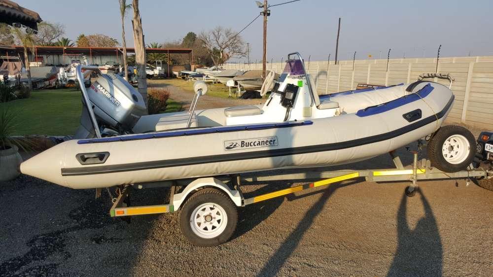 4,8m Buccanneer Semi-rigid with Mercury 75hp motor